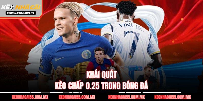 Khái quát kèo chấp 0.25 trong bóng đá